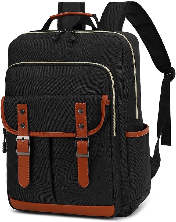 ZJYJING Lightweight Laptop Backpack for Men Women Travel Backpack Fits 15.6" Laptop, Large Capacity Business College Backpack (Blue)