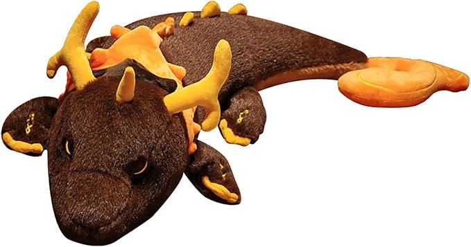 Anime Game Dragon Soft Plush Pillow Toy Figure, Home Decor Toy Figure, Cosplay Costume Plush Props for Fans (27.5")