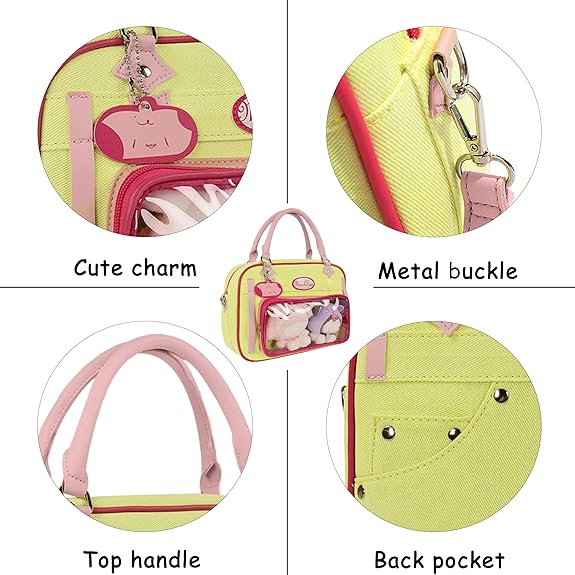 Kawaii Ita Bag Cute Y2k Handbag Shoulder Bag Crossbody Bag for Women Girls - View 6