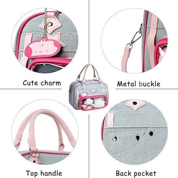 Kawaii Ita Bag Cute Y2k Handbag Shoulder Bag Crossbody Bag for Women Girls - View 5