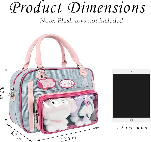 Kawaii Ita Bag Cute Y2k Handbag Shoulder Bag Crossbody Bag for Women Girls - View 6