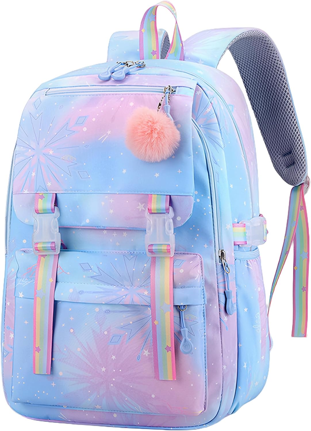 Kids Backpack for Girls School Schollbag for Middle Elementary Teens Childs Bookbag Back to School Bag