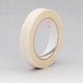 Roll of cream glass cloth tape with printed inner core, No.540S